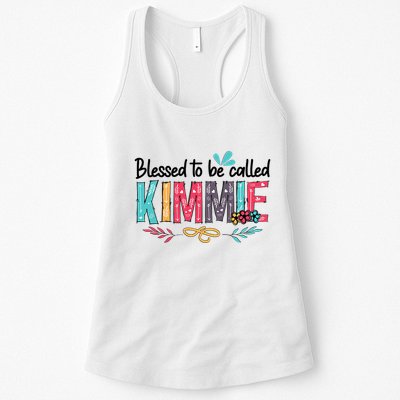 Blessed To Be Called Kimmie Colorful Gifts Womens Tank Top