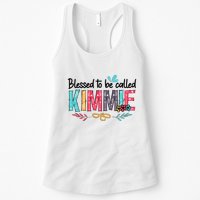 Blessed To Be Called Kimmie Colorful Gifts Womens Tank Top