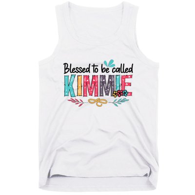 Blessed To Be Called Kimmie Colorful Gifts Tank Top