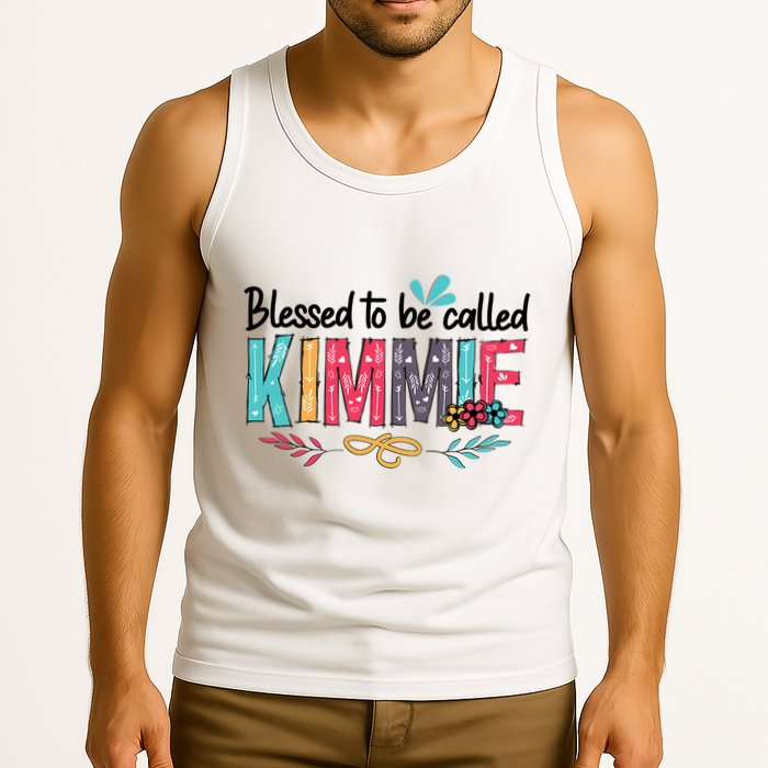 Blessed To Be Called Kimmie Colorful Gifts Tank Top