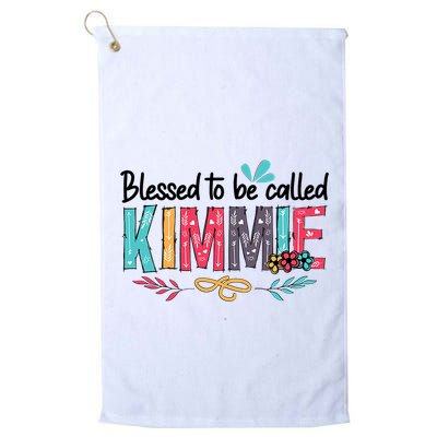 Blessed To Be Called Kimmie Colorful Gifts Golf Towel