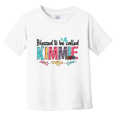 Blessed To Be Called Kimmie Colorful Gifts Toddler T-Shirt