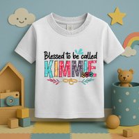 Blessed To Be Called Kimmie Colorful Gifts Toddler T-Shirt