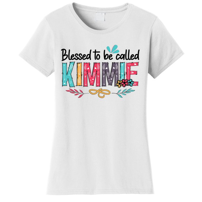 Blessed To Be Called Kimmie Colorful Gifts Women's T-Shirt