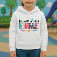 Blessed To Be Called Kimmie Colorful Gifts Kids Hoodie
