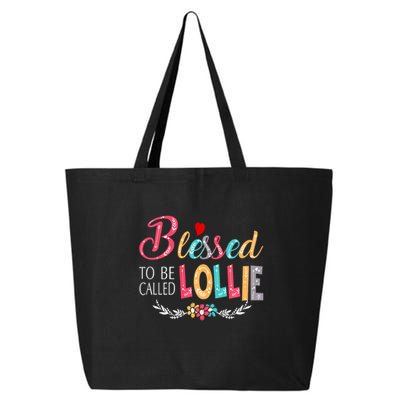 Blessed To Be Called Lollie Colorful Art 25L Jumbo Tote