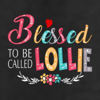 Blessed To Be Called Lollie Colorful Art Trucker Hat