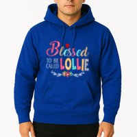 Blessed To Be Called Lollie Colorful Art Hoodie