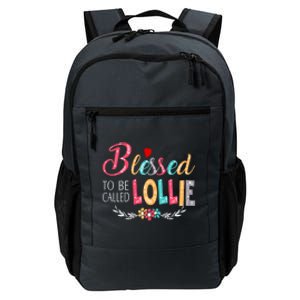 Blessed To Be Called Lollie Colorful Art Daily Commute Backpack