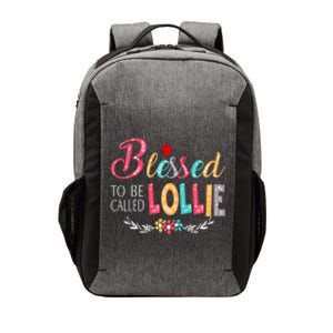 Blessed To Be Called Lollie Colorful Art Vector Backpack