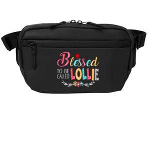 Blessed To Be Called Lollie Colorful Art Crossbody Pack