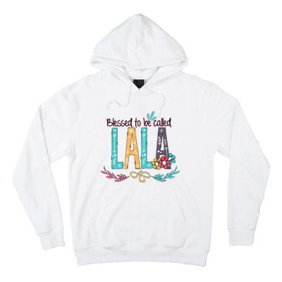 Blessed To Be Called Lala Colorful Grandma Hoodie