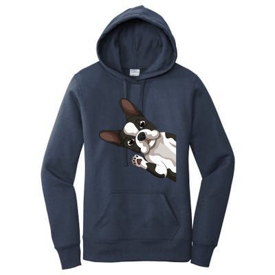 Boston Terrier Bostie Dog Women's Pullover Hoodie