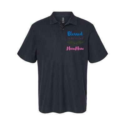 Blessed To Be Called Mawmaw MotherS Day Softstyle Adult Sport Polo