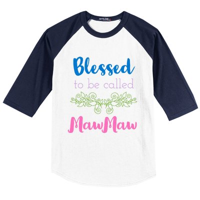 Blessed To Be Called Mawmaw MotherS Day Baseball Sleeve Shirt