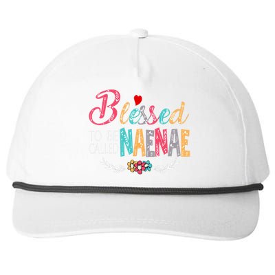 Blessed To Be Called Naenae Colorful Art Snapback Five-Panel Rope Hat