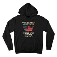 Back To Back Undefeated World War Champs Hoodie