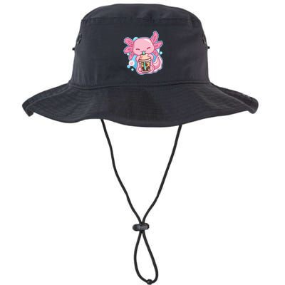 Boba Tea Bubble Tea Milk Tea Anime Axolotl  Bucket Hat