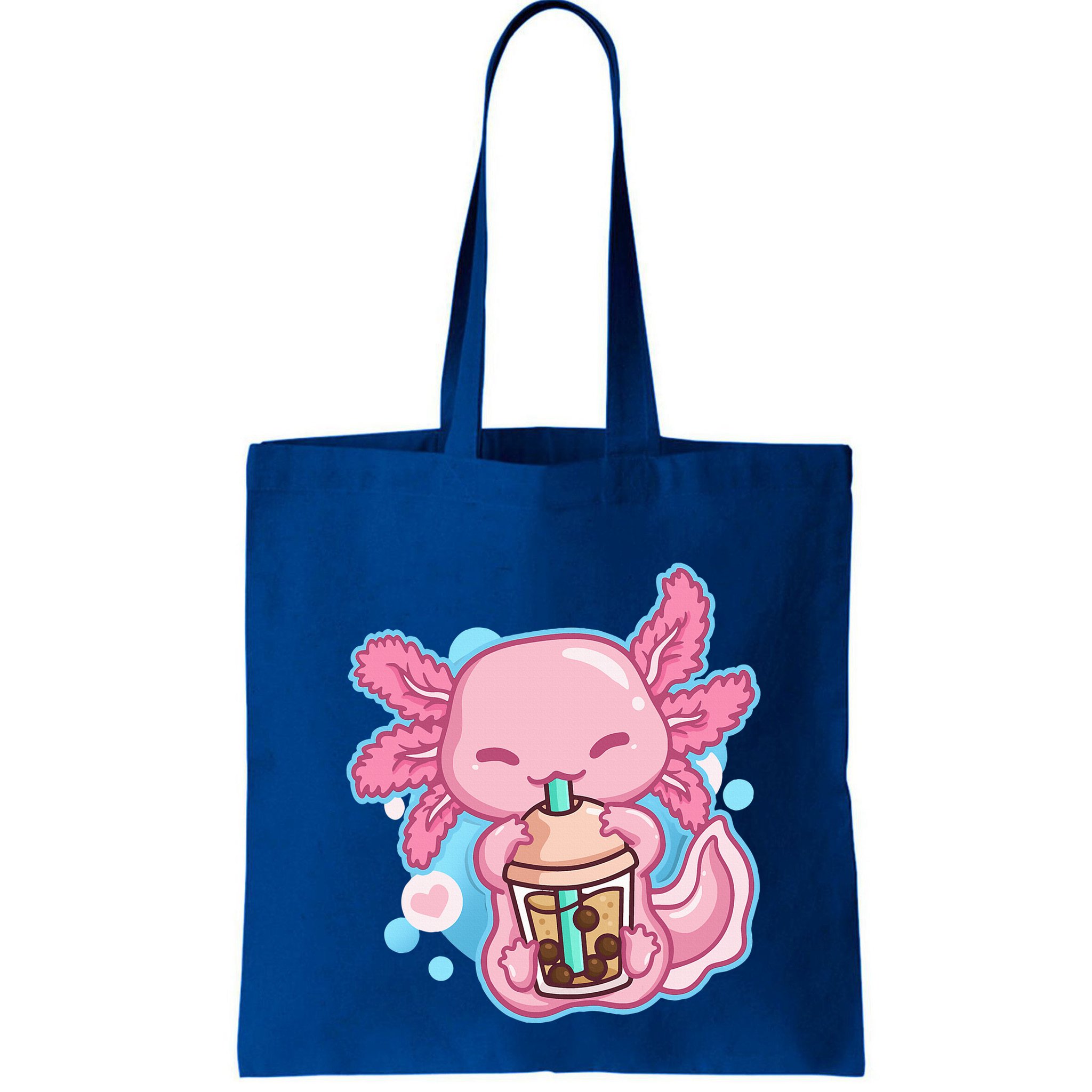 Boba Tea Bubble Tea Milk Tea Anime Axolotl  Bag
