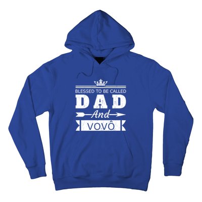 Blessed To Be Called Dad And Vovo Grandpa Cute Gift Hoodie