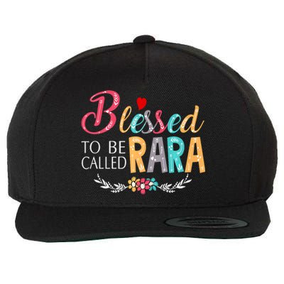 Blessed To Be Called Rara Colorful Art Wool Snapback Cap