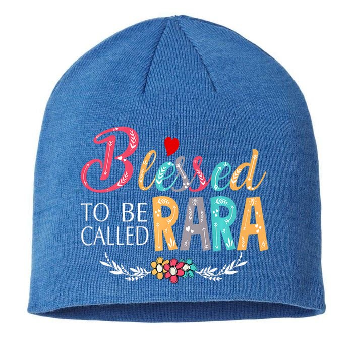 Blessed To Be Called Rara Colorful Art Sustainable Beanie