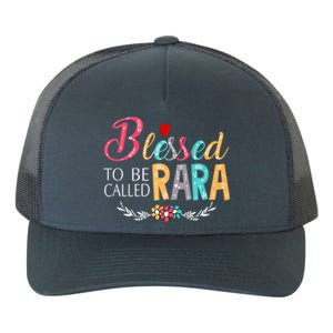 Blessed To Be Called Rara Colorful Art Yupoong Adult 5-Panel Trucker Hat