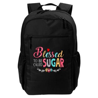 Blessed To Be Called Sugar Colorful Art Daily Commute Backpack