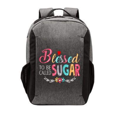 Blessed To Be Called Sugar Colorful Art Vector Backpack