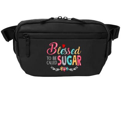 Blessed To Be Called Sugar Colorful Art Crossbody Pack