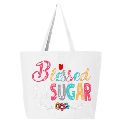 Blessed To Be Called Sugar Colorful Art 25L Jumbo Tote