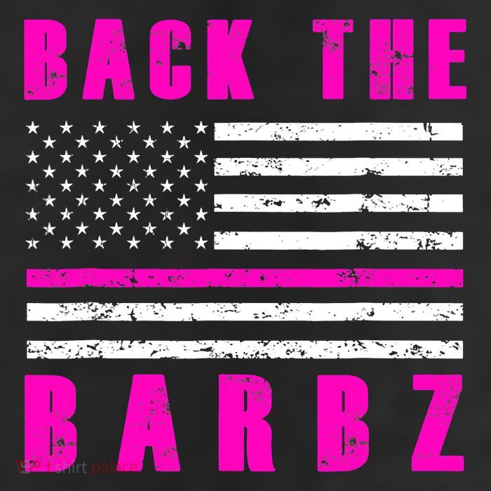 Back The Barbz Flag Love Barbs 4th Of July Cool Comfort Performance Bucket Hat