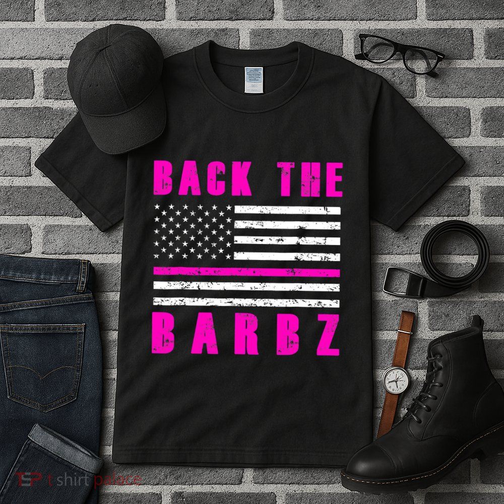 Back The Barbz Flag Love Barbs 4th Of July Tall T-Shirt