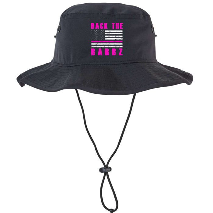 Back The Barbz Flag Love Barbs 4th Of July Bucket Hat