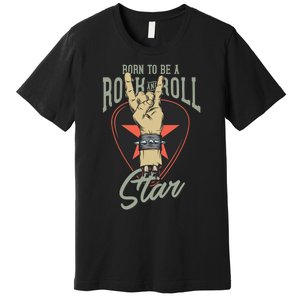 Born To Be Rock And Roll Stan Premium T-Shirt