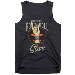 Born To Be Rock And Roll Stan Tank Top