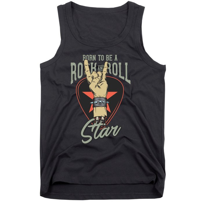 Born To Be Rock And Roll Stan Tank Top