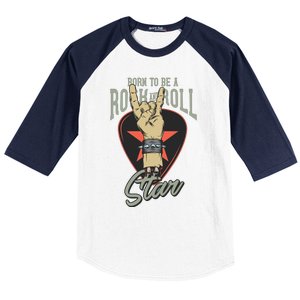 Born To Be Rock And Roll Stan Baseball Sleeve Shirt