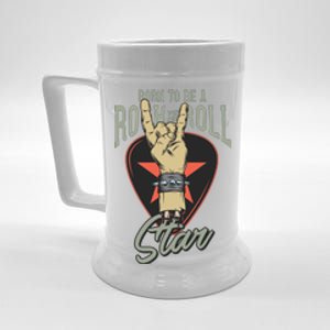 Born To Be Rock And Roll Stan Beer Stein