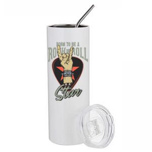 Born To Be Rock And Roll Stan Stainless Steel Tumbler