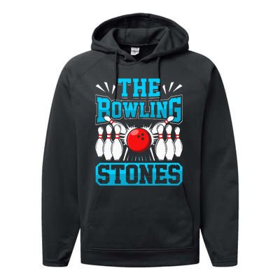 Bowling The Bowling Stones Performance Fleece Hoodie