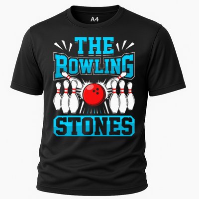 Bowling The Bowling Stones Cooling Performance Crew T-Shirt