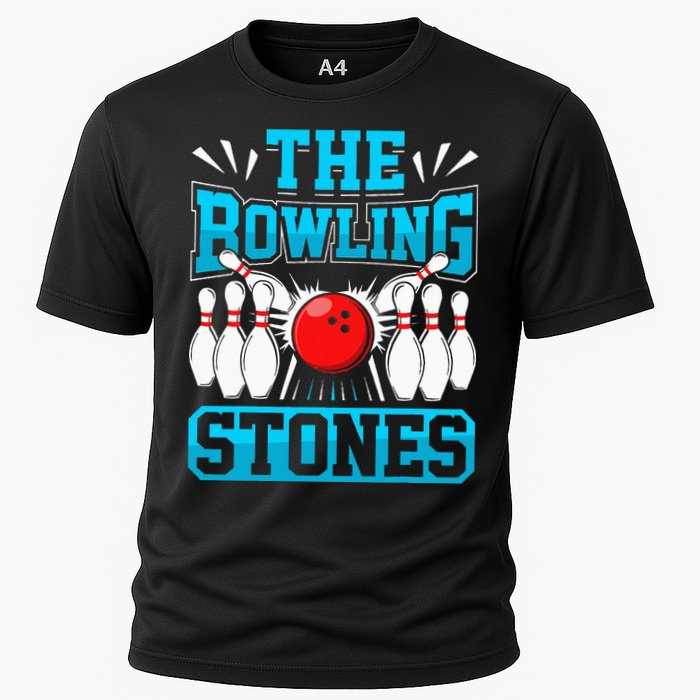 Bowling The Bowling Stones Cooling Performance Crew T-Shirt