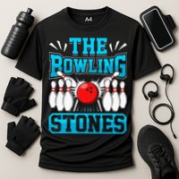 Bowling The Bowling Stones Cooling Performance Crew T-Shirt