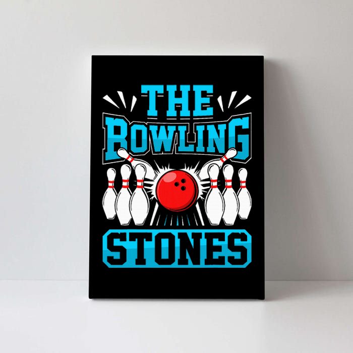 Bowling The Bowling Stones Canvas