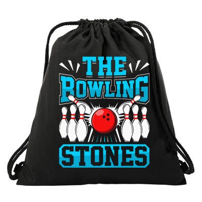 Bowling The Bowling Stones Drawstring Bag