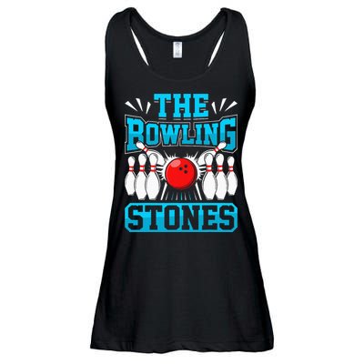 Bowling The Bowling Stones Ladies Essential Flowy Tank