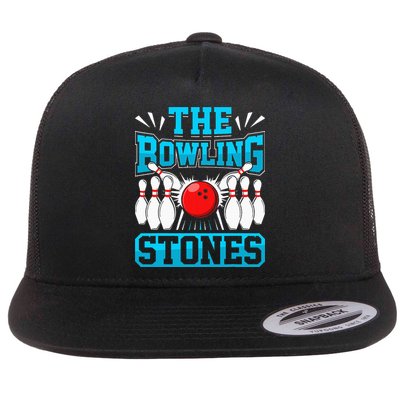 Bowling The Bowling Stones Flatbill Hat