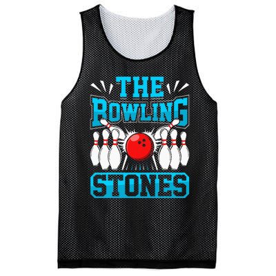 Bowling The Bowling Stones Mesh Reversible Basketball Jersey Tank