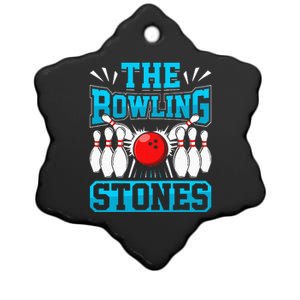 Bowling The Bowling Stones Ceramic Star Ornament